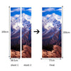 Door Sticker New 3D DIY PVC Waterproof  Door Wall Mural Nepal qd034