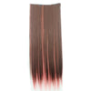 60cm Extension de Cheveux Pièce Dégradé Morceau Long Droit 55 Couleurs