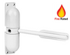 Alliage Aluminium Sécurité Ressort Porte Closer Charges Légères Réglable Clôture
