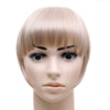 Blunt Bang with Temples Long Hair Card Type Wig