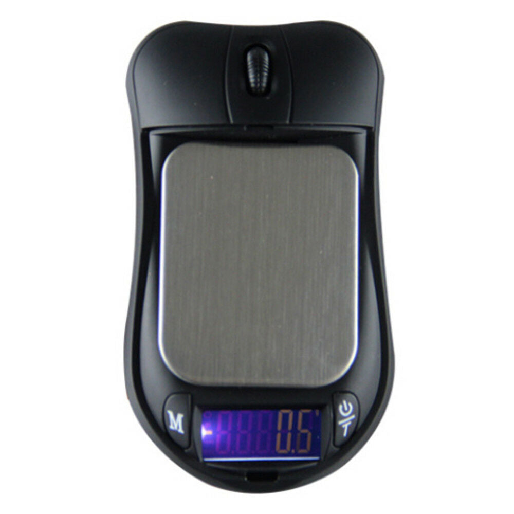 Computer Mouse Scale Jeweler Jewelry Portable Digital Precision Mouse Scale 500g/0.01g