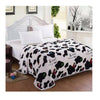 Two-Side Decke Bett Überwurf Koralle Fleece Super Weich Warm Wertvoll 200cm 36