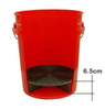 Grit Guard Washboard Bucket Insert Car Wash Sponge Dirt Remover Tool Black