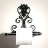 Iron kitchen toilet towel roll paper holder POLY Black White Red Copper