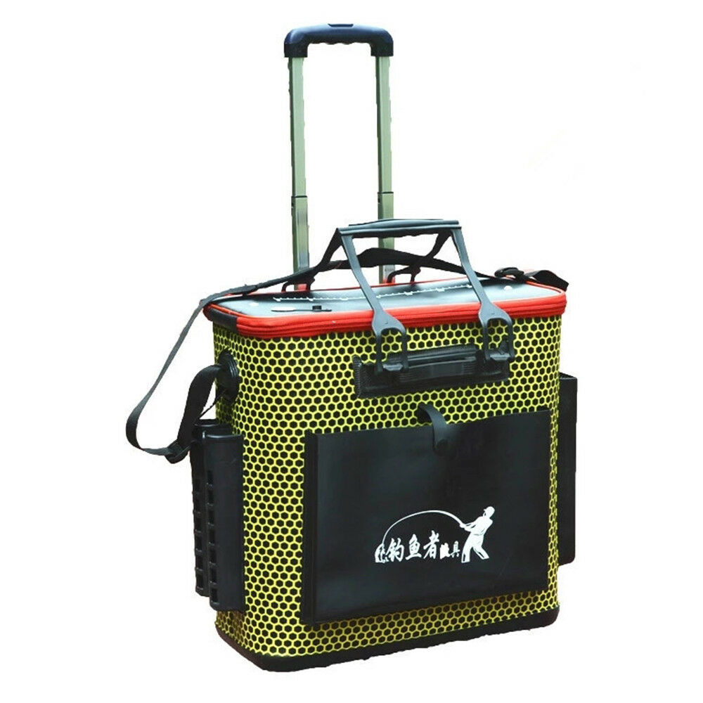 EVA box with fishing rod fish care package fishing gear bucket