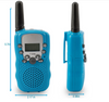 Paquet de 2 Talkies Walkies Double Radio 3km Écran LCD pour Enfants Jouet