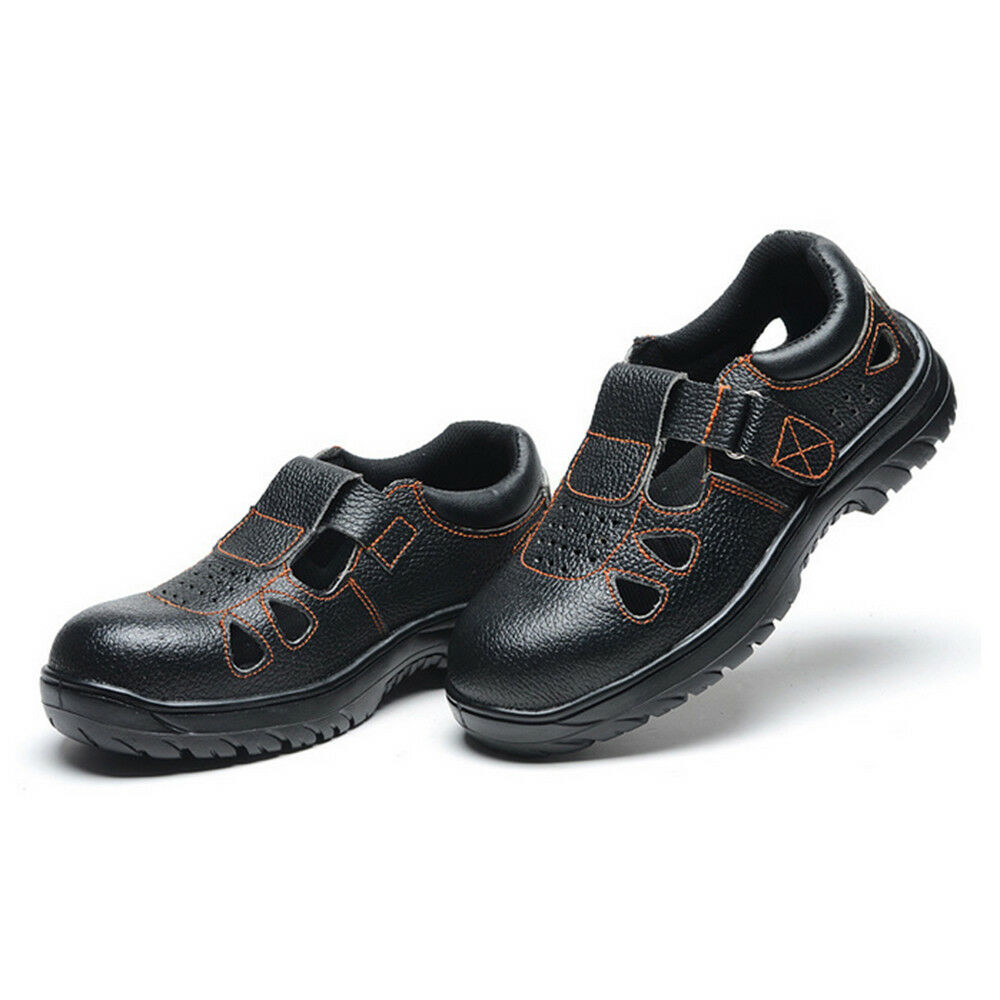 MENS' Summer Sandal Safety Shoes Smash-proof Penetration-resistant 041