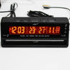 Automotive  Thermometer Car Voltage Meter Car Clock Thermoneter Ice Alert