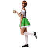 Strapse Rock Grün Damen Raffinesse Kostüm Damen Bierfest Kostüm