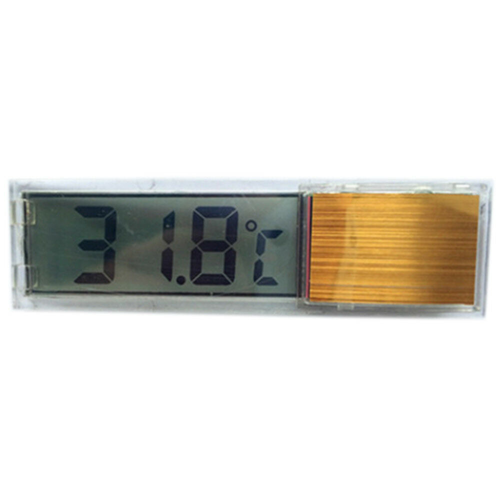 Transparent Mini LCD 3D Aquarium Thermometer Fish Tank
