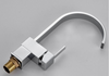 Rotative Chute Robinet de Cuisine Chrome Cuivre 30cm