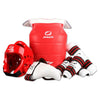 Taekwondo Protective Gear 5pcs Set Thick For Tournament red female s-xl