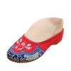 Old Beijing Cloth Embroidered Shoes Slipsole Slipper Jandal