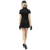 Black Sexy Nurse  Woman Refinement Uniform Cosplay 9226