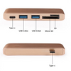 5 in 1 Typ C Nabe USB 3.0 Multi Ladestation Adapter Kartenlesegerät für Macbook