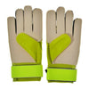 Latex Goalkeeper Gloves Roll Finger   yellow  8