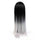 30" 75cm Long Gradient Ramp  Hair Cap Synthetic Wig Black and White Cosplay