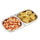 Stainless Steel Seasoning Dish Mustard Dish with 2 Case square