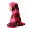 Dignified Muslim Kerchief Scarf Hat Zircon Printing   2