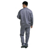 Grey with Orange Block Working Protective Gear Uniform Welder Jacket    170