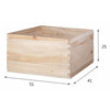 Frame Beehive Bee Hive Box Extension Fir Seamless Splicing