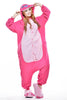 Unisex Adult Pajamas Cosplay Costume Animal one piece sleepwear Suit Pink Stitch