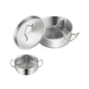 Stainless steel Three-flavor Hot Pot with Sandwich Bottom (03 style)   180*85