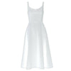 Europe and American Ballet OL Splicing Dress  milk white
