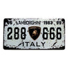 América Europa France Coche Placa Barra Ktv Colgante de Pared Decoración 14