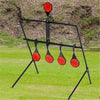Spinning Target Metal Plinking Air Gun Rifle Slingshot Catapult