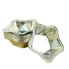 Huevo Tart Tinfoil Molde Forma de Estrella 120pcs