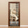Door Sticker New 3D DIY PVC Waterproof  Door Wall Mural Monroe qd036