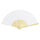 Folding Fan Paper Fan Hand Painted Plain Color Fan