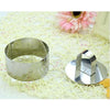 Stainless Steel Mousse Cake Mould Baking Tool with Cake Mat kitchen round