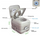 10L DOUBLE SPRAY NOZZLES PORTABLE TOILET FOR CARAVAN & CAMPING