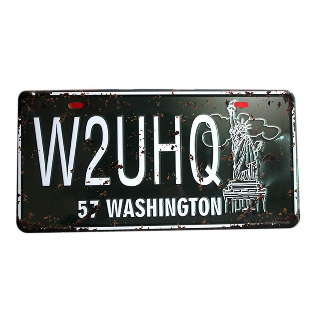 America Vintage Car Plate Wall Hanging Decoration   12