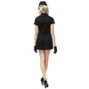 Schwarz Sexy Krankenschwester Damen Raffinesse Uniform Cosplay 9226