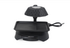 3D Infrared BBQ Barbecue Smokeless Grill Roaster Electric in Black