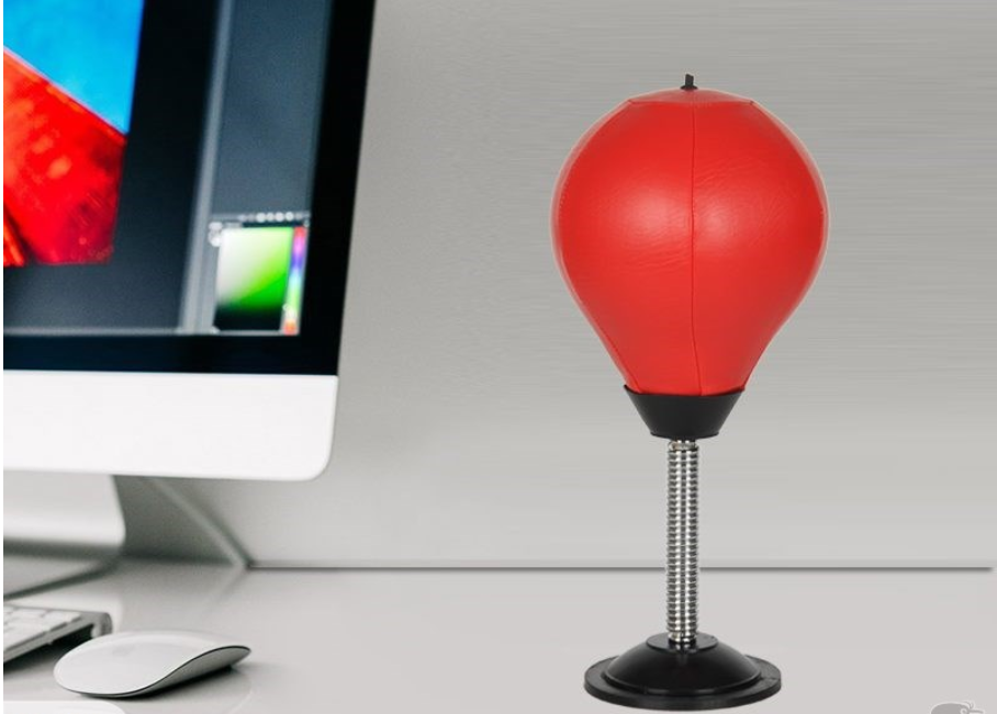 Stress Buster Table Top Boxing Ball Suction Cup Stress Reliver
