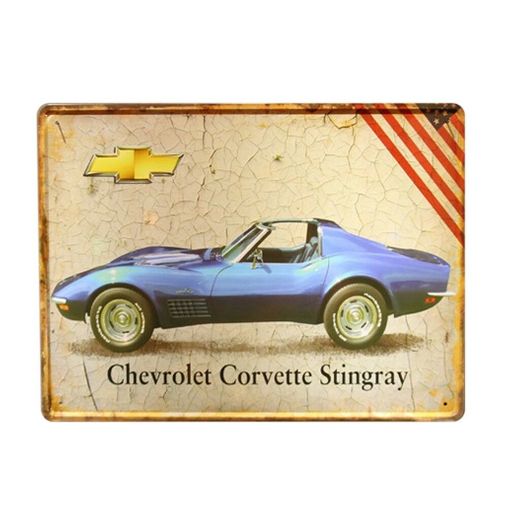 Europe Vintage Iron Car Plate Wall Hanging Decoration    T29