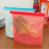food-grade silicone kitchen outdoor travel portable food storage bags sealed bag