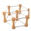6 Estantería Vino Soporte Madera Vino Soporte