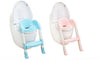 Plegable Niños Bebés Bebés Wc Orinal Entrenador Asiento con Escalera Kit