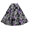 Hepburn Style Vintage Bubble Skirt A-line Pleated Skirt