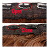 60cm Extension de Cheveux Pièce Dégradé Morceau Long Droit 55 Couleurs
