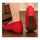 Casual Old Beijing Cloth Embroidered Shoes   red