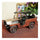 Iron Vintage Car Table Decoration Galvanized Surface   Red