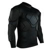 Manche Longue Gardien de But Vêtements Coussinets Coude Casque Kneecaps Manteau