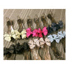 Sandalen Peep-Toe Schleifenknopf Strand Jelly-Schuhe Blume