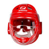 Taekwondo Helmet Head Guard Protective Gear red S
